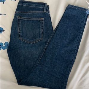Loft modern skinny jeans - gently worn